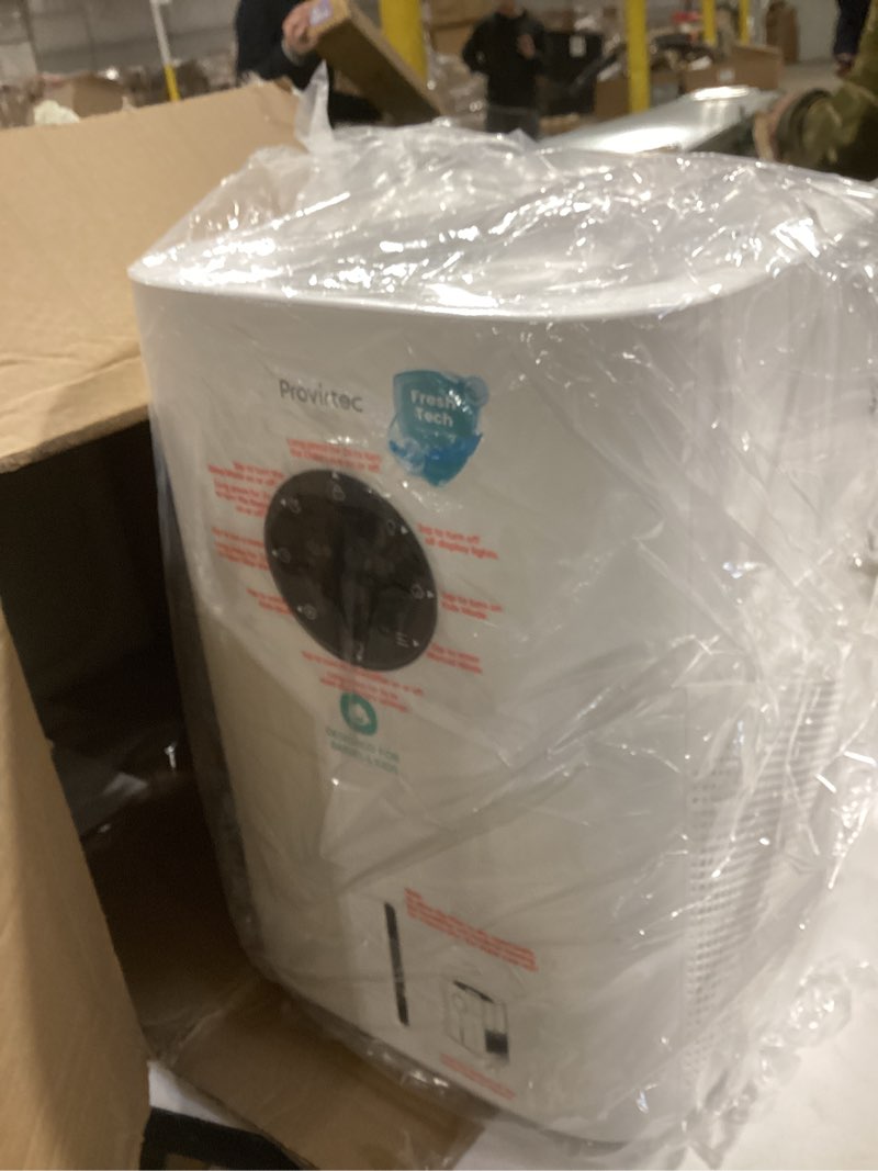 Condition photo showing Good Condition for Pro Baby Evaporative Humidifier for Bedroom, MistFree & No White Dust, BPA-Free and 16dB Quiet Sleep for kids, 3 Age-Modes, Auto Control, Tap Water Safe, 4L Easy Clean Tank for Nursery