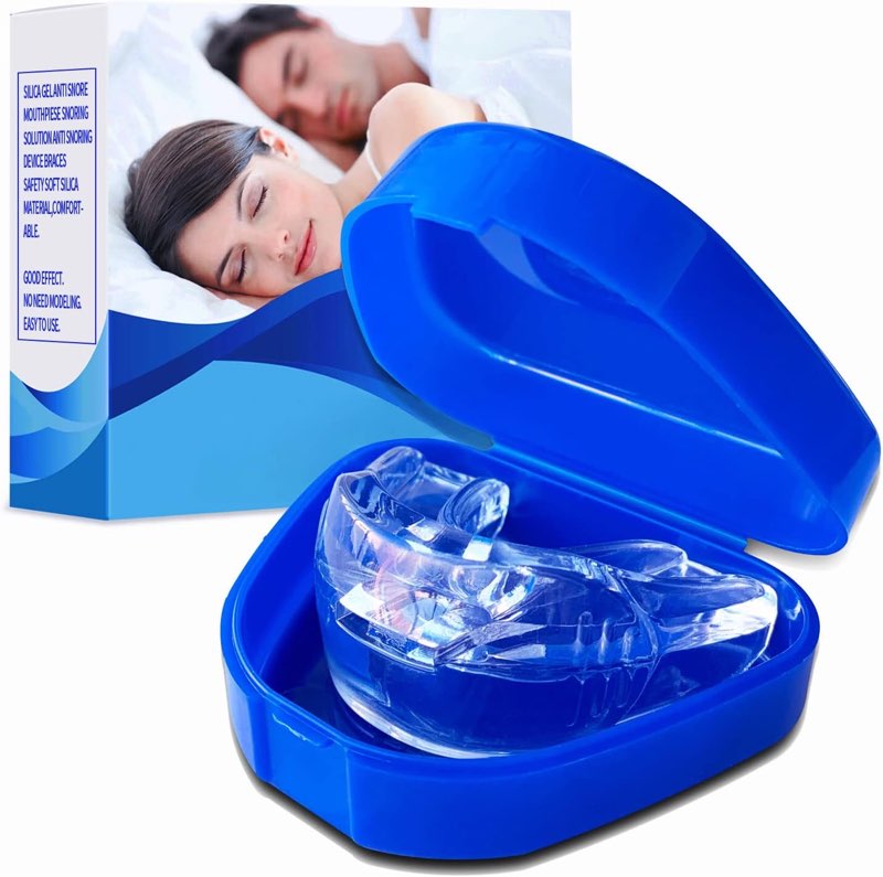 Anti-Snoring Mouth Guard, Effective Anti-Snoring Mouthpiece for Stop Snoring, Snore Solution Devices for Men and Women (5 PACK)