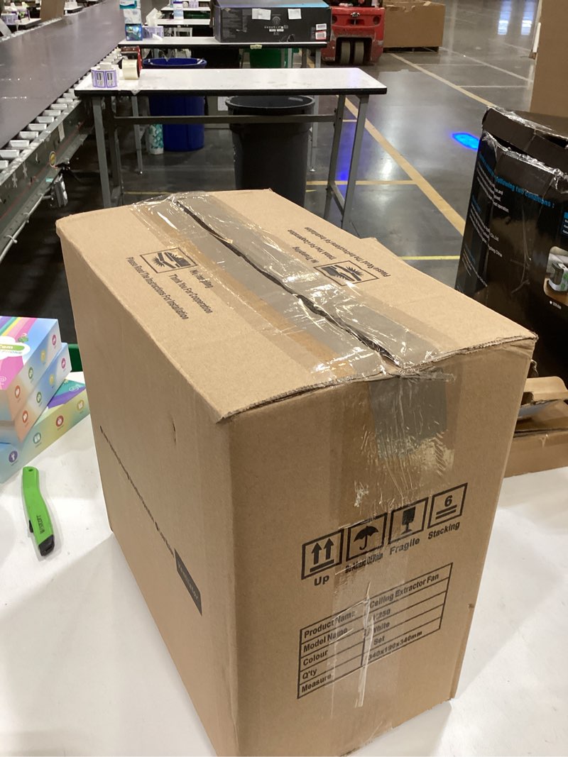 Condition photo showing As Is for ceiling extraction vent