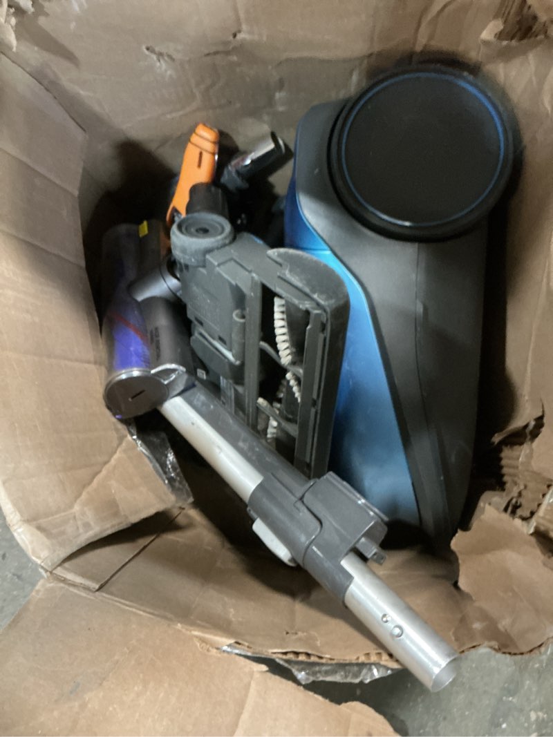 Condition photo showing As Is for (Incomplete )Kenmore BC3005 Pet Friendly Lightweight Bagged Canister Vacuum Cleaner with Extended Telescoping Wand, HEPA, 2 Motors, Retractable Cord, and 4 Cleaning Tools, Blue