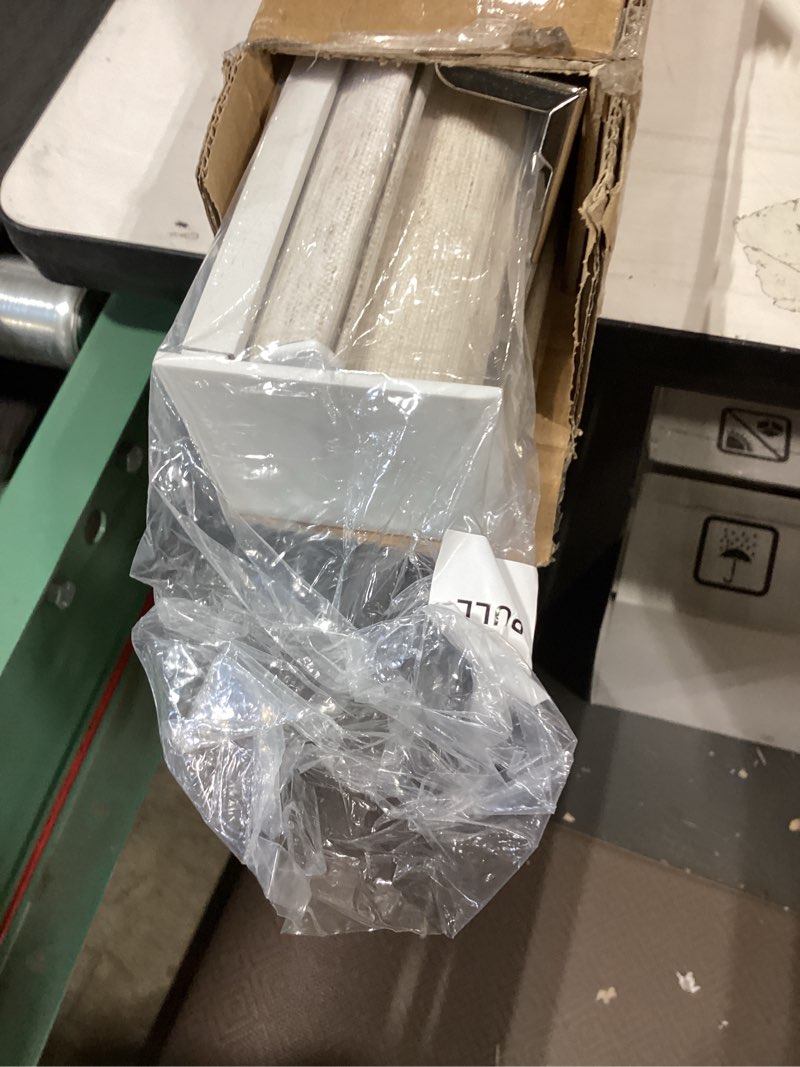 Condition photo showing Good Condition for persilux light filtering roller shades for window blinds,cordless,linen fabric,thermal insulated fabric uv protection shades for home,office,bedroom,door,light filtering-cream,36" w x 72" h 36"w x 72"h light filtering-cream