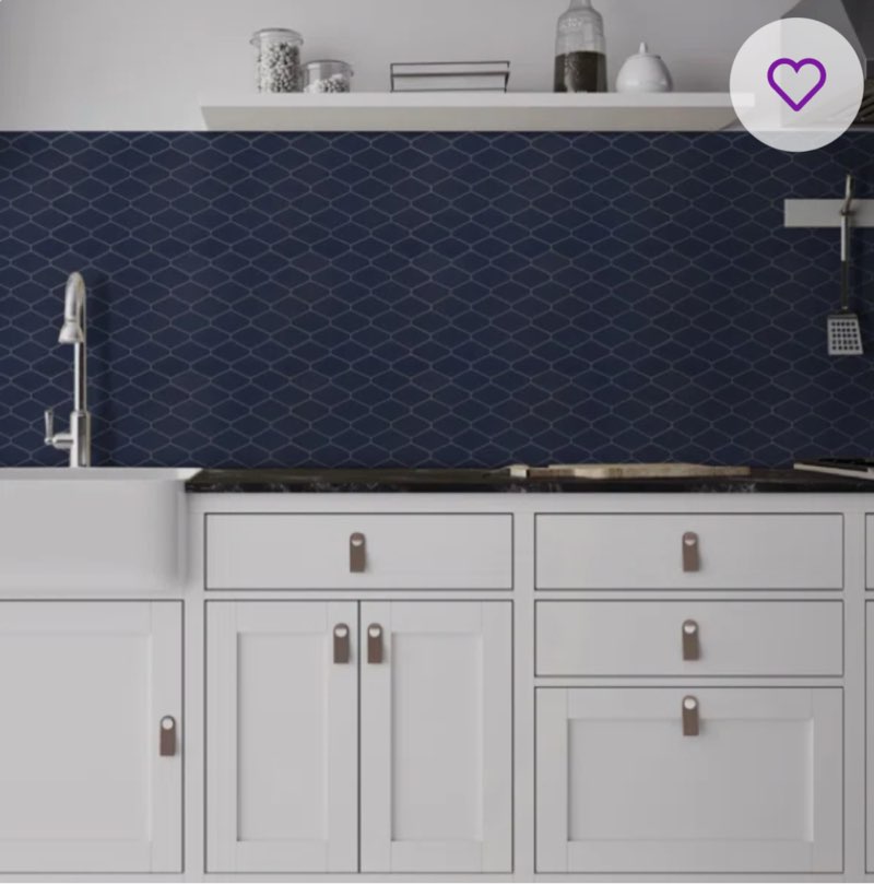 11.1\" W x 11.3\" L Stone Composite Peel and Stick Mosaic Tile