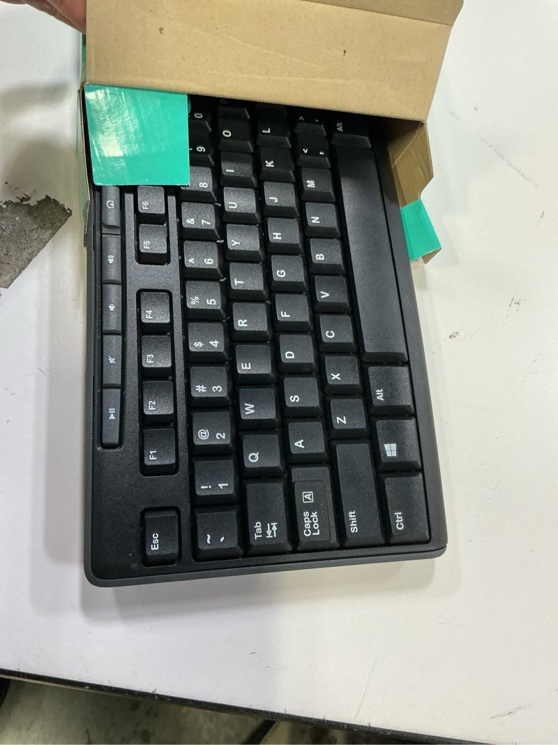 Condition photo showing Good Condition for logitech mk270 wireless keyboard and mouse combo for windows, 2.4 ghz wireless, compact mouse, 8 multimedia and shortcut keys, 2-year battery life, for pc, laptop - black