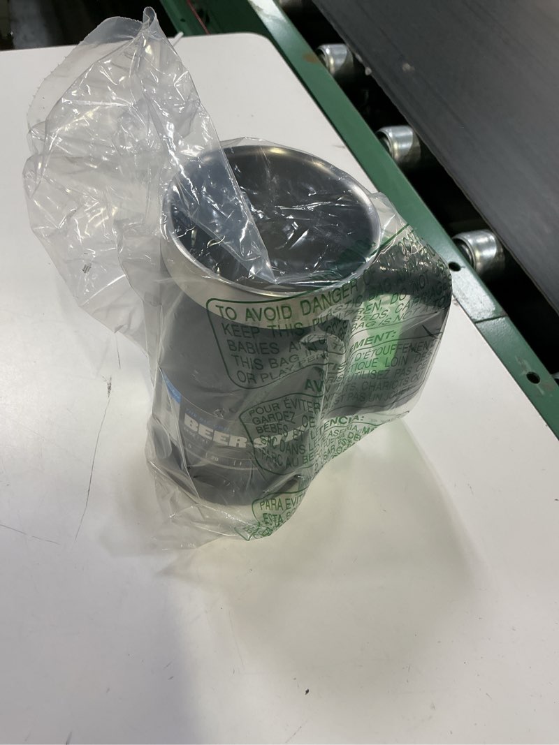 Condition photo showing Good Condition for stanley stay-chill beer stein 24 oz | heavy duty big grip handle | beer tumbler drink cup, holds 2 cans | insulated stainless steel party mug | bpa-free 24 ounces black 2.0