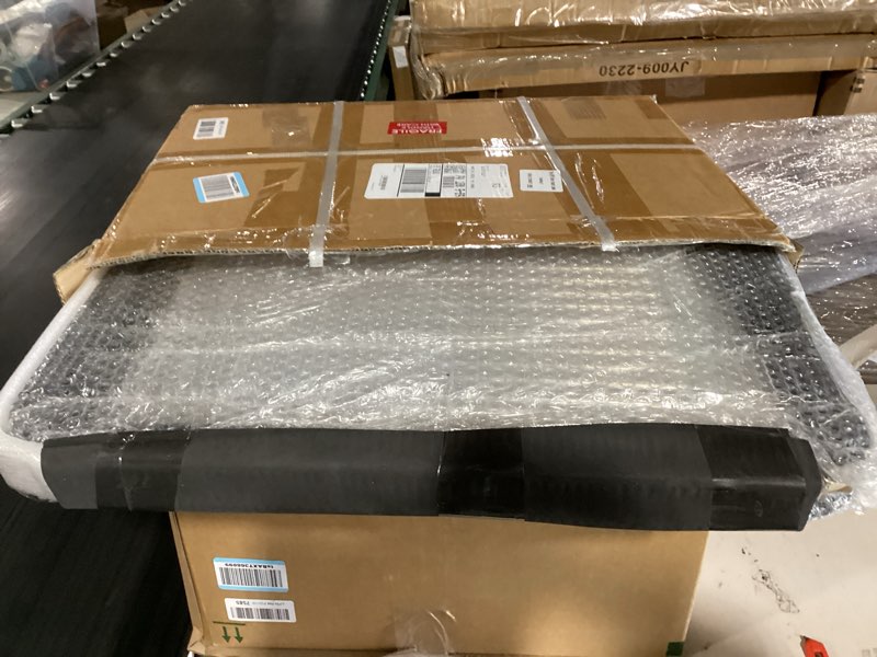 Condition photo showing New/Like New for wutist 12" w x 21"h entry entrance door window compatible with most rv, motorhome, camper, trailer black frame+clear window clear window+black frame