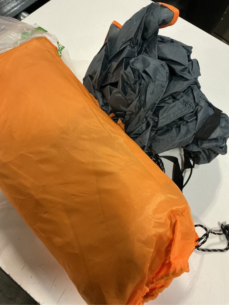 Condition photo showing Good Condition for camping tent 2-4 person, waterproof windproof tent with rainfly easy set up-portable dome tents for camping… gray 4 person portable