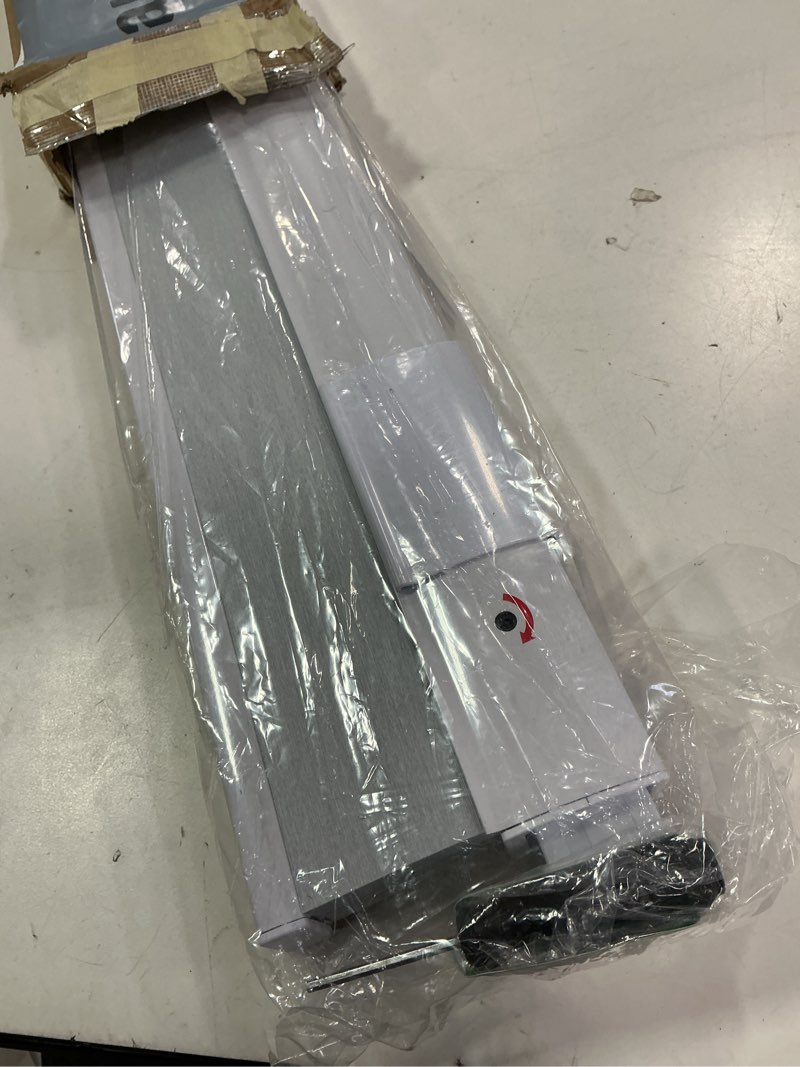 Condition photo showing New/Like New for No Drill Cellular Shades for Indoor Windows, Thermal Insulating & Noise Reducing Honeycomb Blinds, Free Stop Cordless Blackout Shades, White,33" W x 80" H 33"W x 80"H White(blackout)