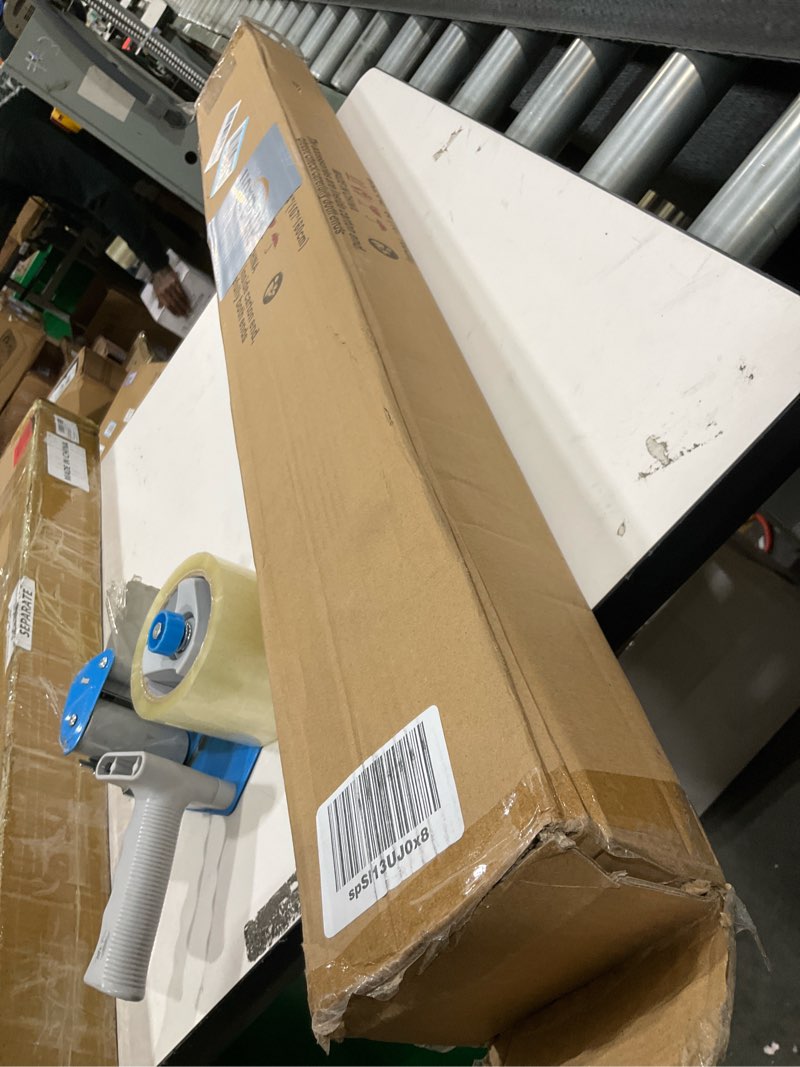 Condition photo showing Good Condition for SEEYE Cordless Bamboo Blinds Shades, Light Filtering Bamboo Roller Shades Natural Roman Blind Shade, Bamboo Roll Up Blind for Windows, Easy to Install for Door, Patio, Bedroom, 42" W x 64" H,Natural Natural 42"W x 64"H