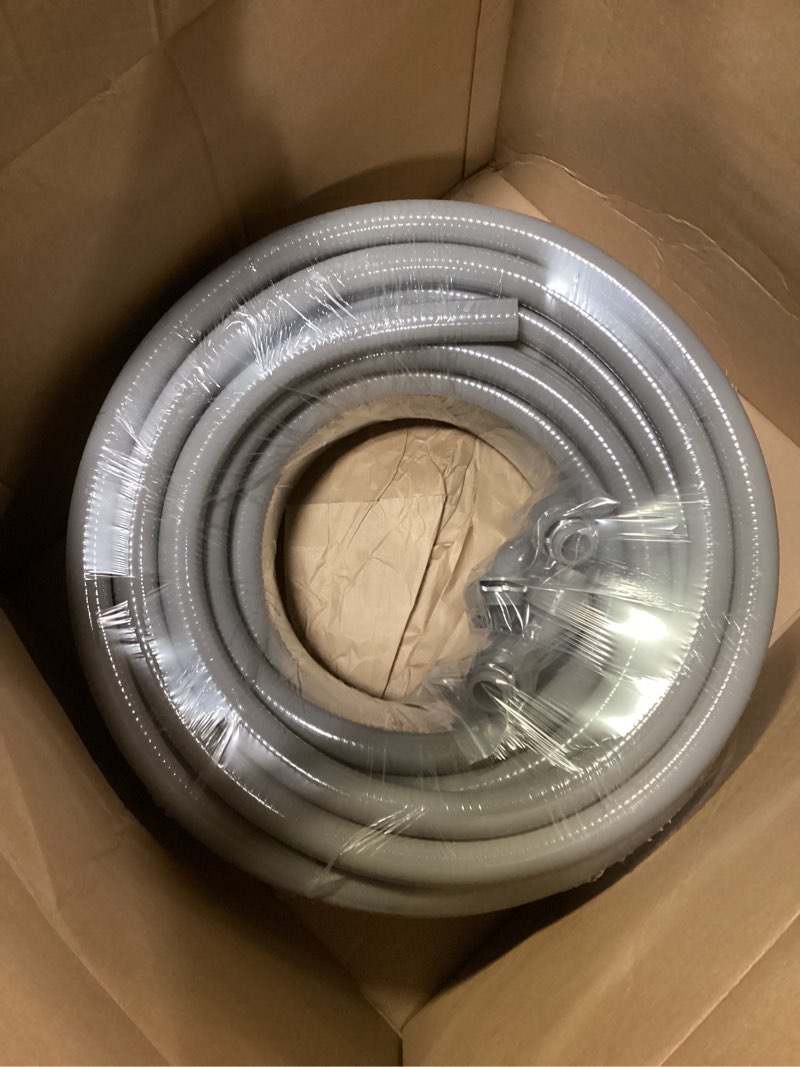 Condition photo showing New/Like New for 1 inch 100 ft electrical conduit kit,liquid-tight conduit and connector kit with 5 straight and 3 angle fittings included,flexible non - metallic liquid tight electrical conduit(1" dia,100 ft) 1in,100ft