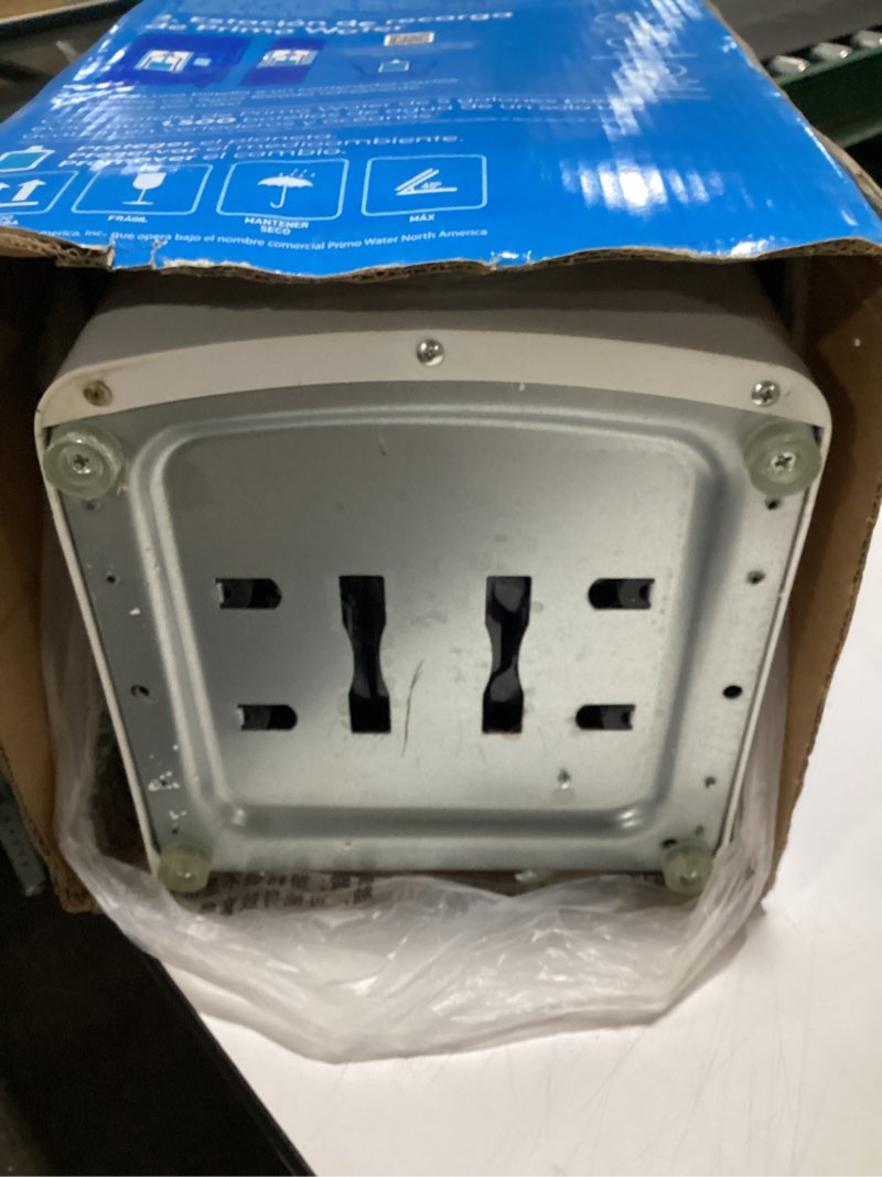 Condition photo showing As Is for Primo Top Load White Water cooler