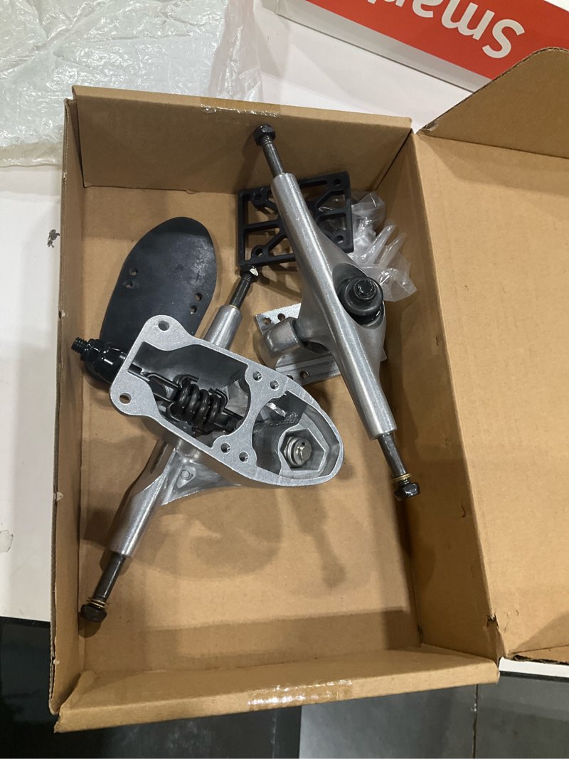 Condition photo showing As Is for jyan spring surfskate truck conversion kit – turn your skateboard or longboard into a smooth pumping & carving land surfskate – complete set, easy install, fits most decks