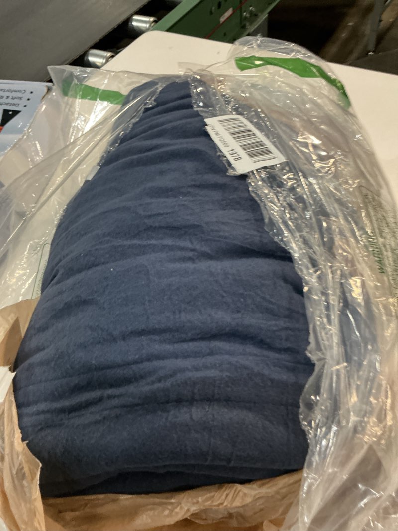 Condition photo showing Good Condition for Sunbeam Royal Ultra Fleece Heated Electric Blanket Full Size, 84" x 72", 12 Heat Settings, 12-Hour Selectable Auto Shut-Off, Fast Heating, Machine Washable, Warm and Cozy, Indigo Indigo Full