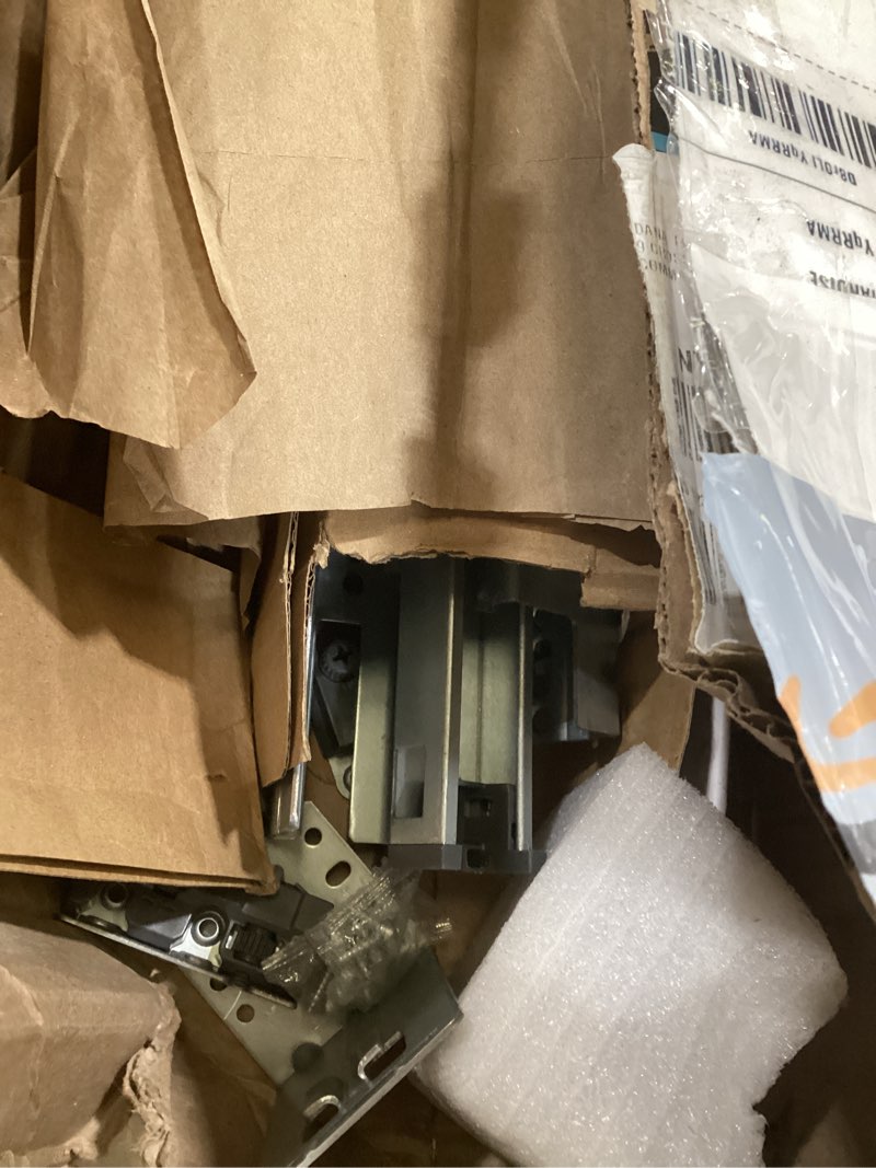 Condition photo showing As Is for soft close and push to open dual-function bottom mount drawer slides rails with rear mounting bracket locking devices screws for face frame or frameless application?21 inch, 1 pair? 21 inch soft close& push to open-1 pair