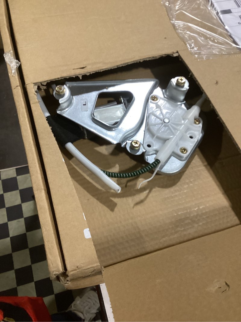 Condition photo showing Good Condition for YHTAUTO Front Driver Side Power Window Regulator with 2-Pin Motor Assembly Compatible with Jeep Liberty 2002-2006, Sport Utility, Ball Stud Style