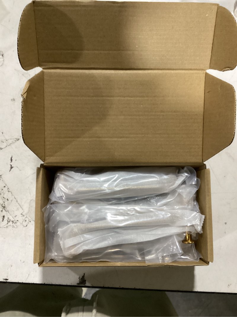 Condition photo showing Good Condition for 10 Pack 5 Inch Cabinet Pulls Champagne Bronze Kitchen Handles Zinc Alloy Drawer Pulls Solid Cabinet Hardware 5'' Hole Center(128mm) Champagne Bronze 10