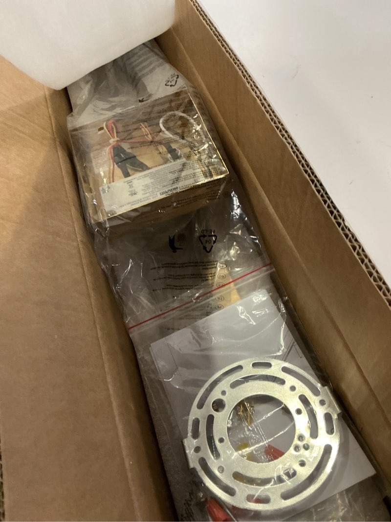 Condition photo showing New/Like New for gold vanity light - 24 inch modern bathroom light fixture over mirror 18w 3000k warm lighting dimmable led vanity lights for bathroom restroom mirror gold 24inch