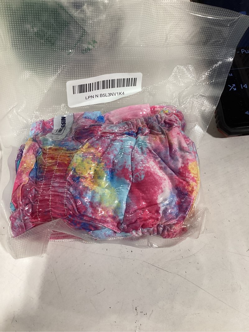 Condition photo showing New/Like New for reusable dog diapers female washable, premium doggie diaper for dogs, pack of 3, highly absorbent small dog diaper for heat, incontinence and puppy training(s) multi color tie-dye small