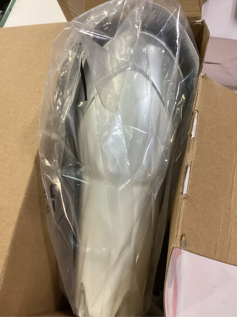 Condition photo showing As Is for revlon infrared hair dryer with diffuser & concentrator - ionic ceramic blow dryer for frizz control, shine, soft hair & moisture protection - 1875w professional salon-quality (white) full size
