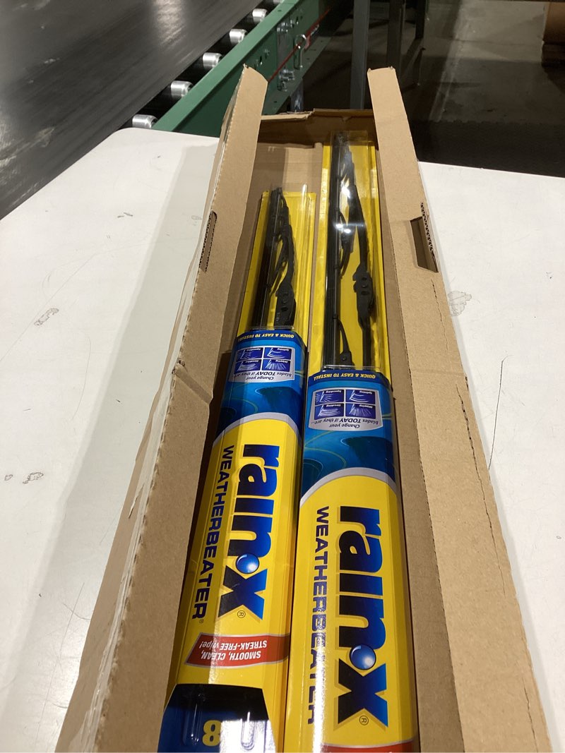 Condition photo showing New/Like New for Rain-X 820145 WeatherBeater Wiper Blades, 26" and 18" Windshield Wipers (Pack of 2), Automotive Replacement Windshield Wiper Blades That Meet Or Exceed OEM Quality And Durability Standards 26" and 18" Pack of 2