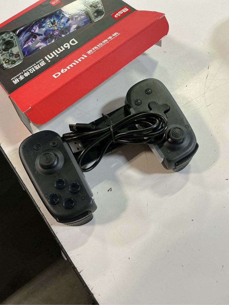 Condition photo showing As Is for atzeste wireless mobile gaming controller for iphone 17/16/15 & android/switch/pc  phone game controller with hall joysticks  turbo  support game pass