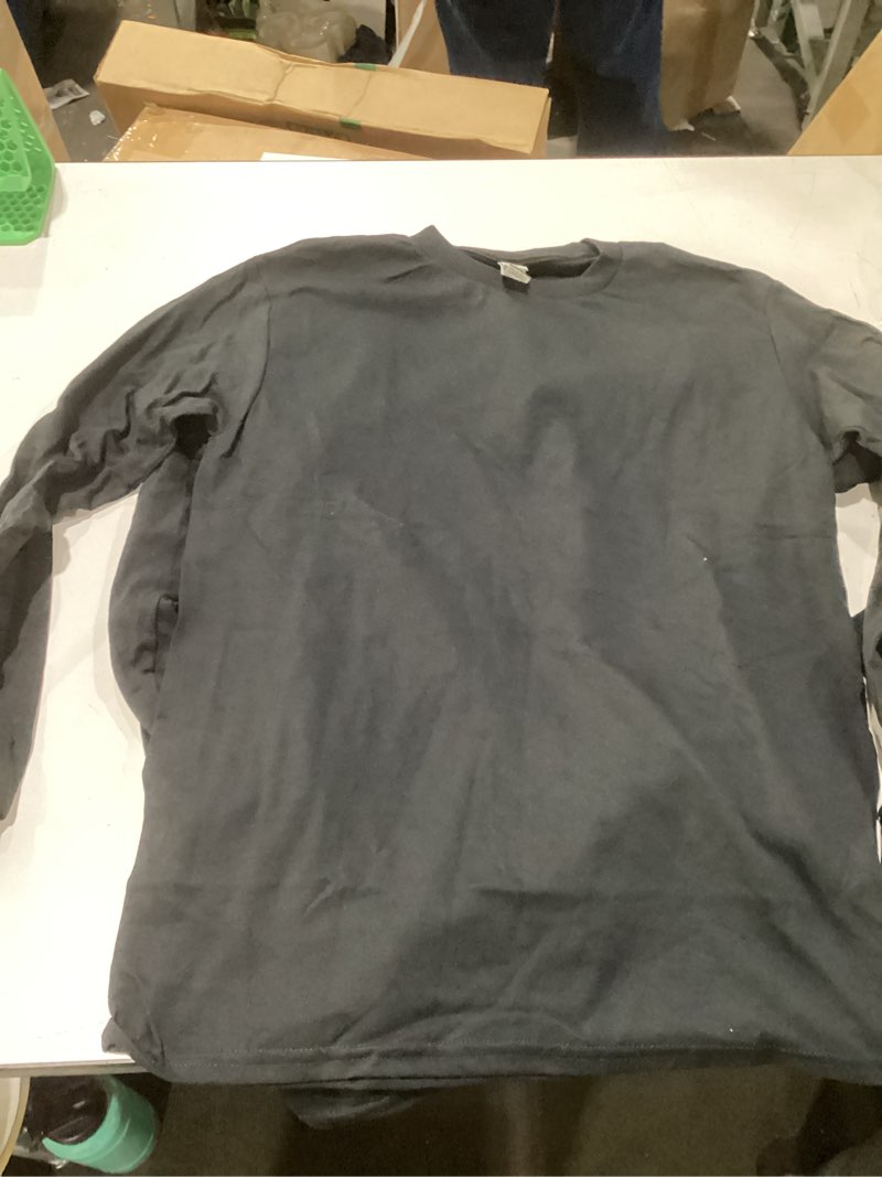 Condition photo showing Good Condition for similar to stock photo gildan adult dryblend long sleeve t-shirt, style g8400, 2-pack small black