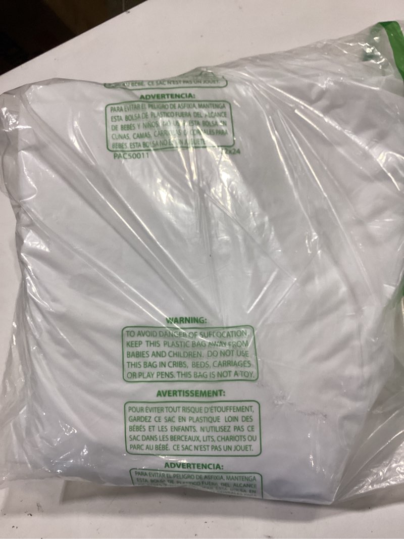 Condition photo showing As Is for allerease platinum zip-off top waterproof mattress protector queen size 360 degree zipper allergen barrier temperature balancing luxurious plush top separately machine washable mattress cover (white)