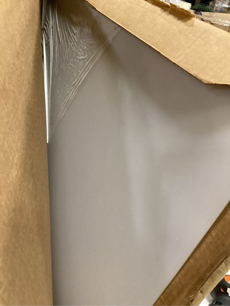Condition photo showing Good Condition for oculus by dimex polycarbonate office chair mat for carpet and hard floors, 36" x 48" x 0.08" mat, clear mat for office chair, protects floors under home office computer desk, ships flat