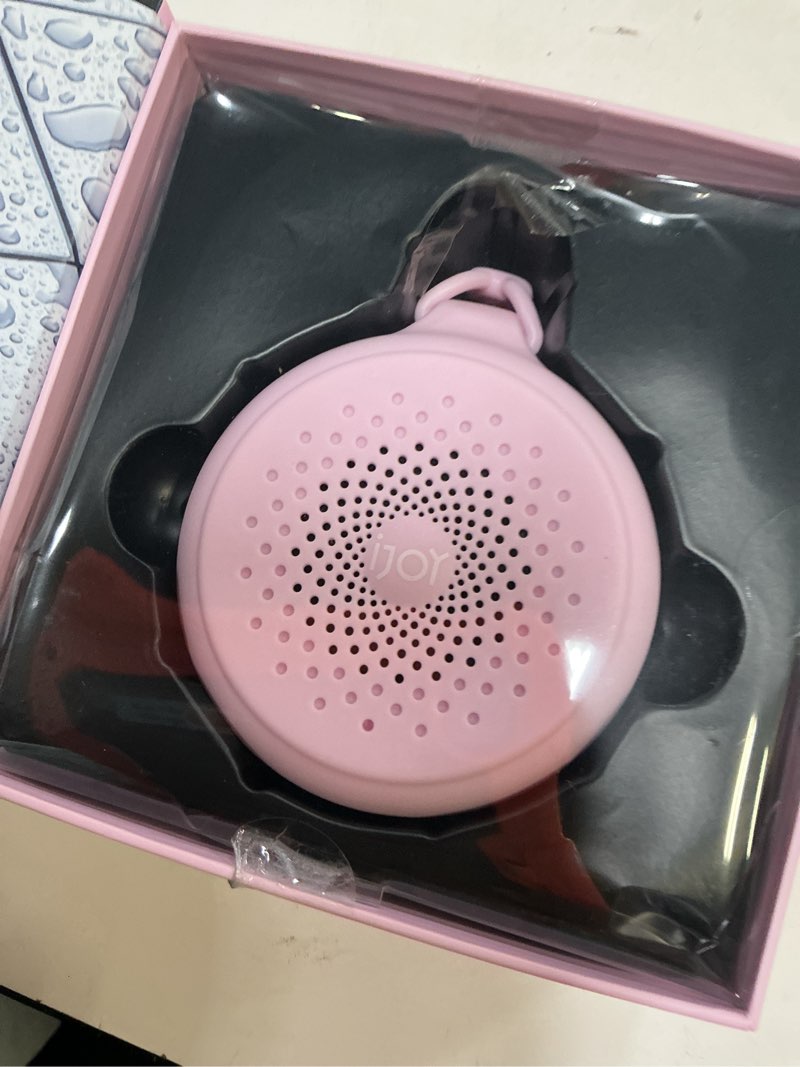Condition photo showing Good Condition for joy mist shower speaker color pink