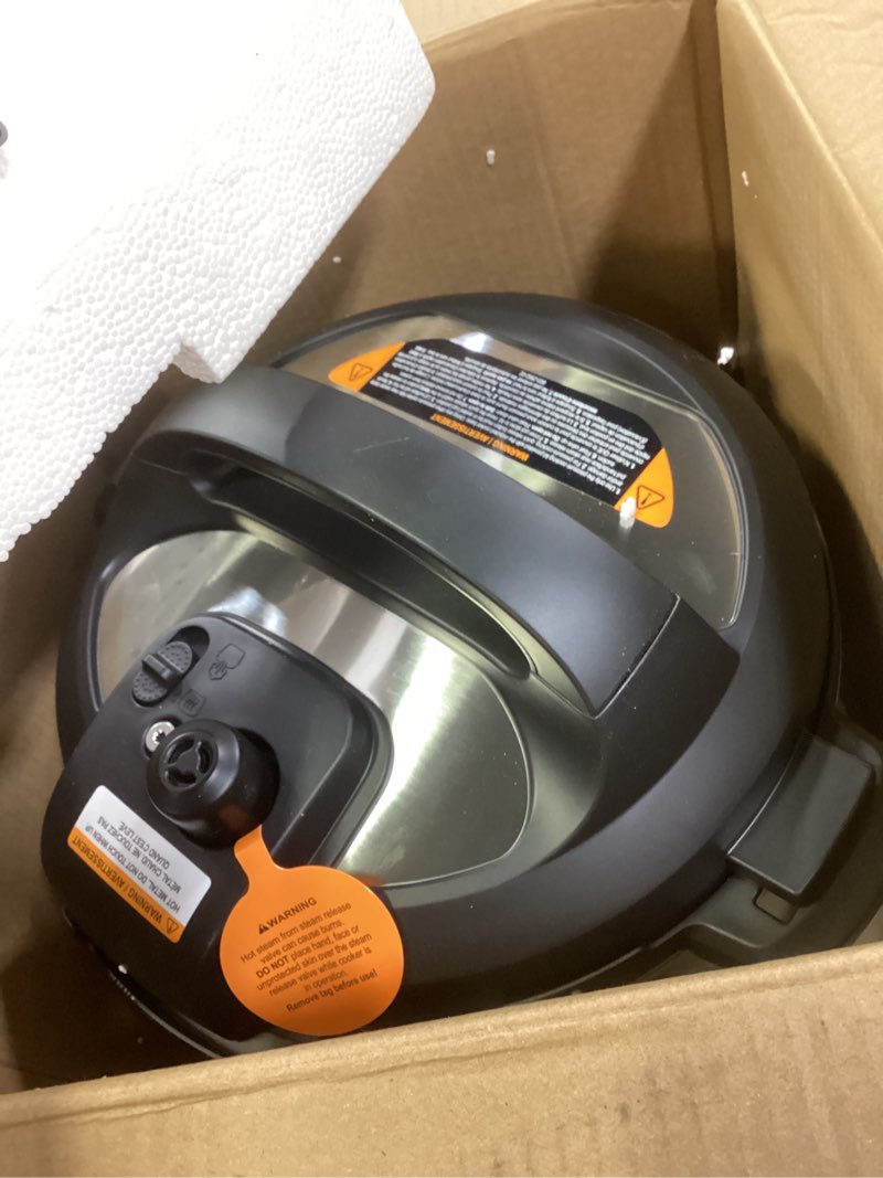 Condition photo showing Good Condition for instant pot duo plus 9-in-1 multicooker, pressure cooker, slow cook, rice maker, steamer, sauté, yogurt, warmer & sterilizer, includes app with over 800 recipes, stainless steel, 6 quarts