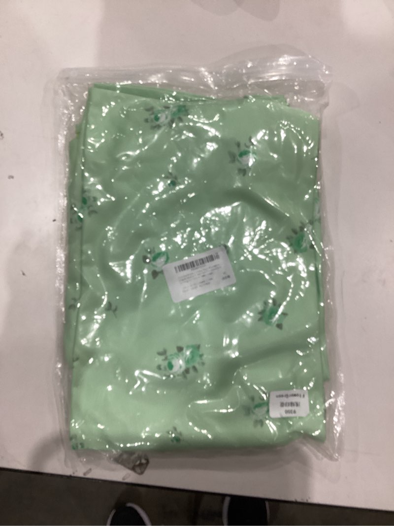 Condition photo showing As Is for Women's Satin Maxi Skirt High Waisted Floral Printed A Line Long Skirts for Women