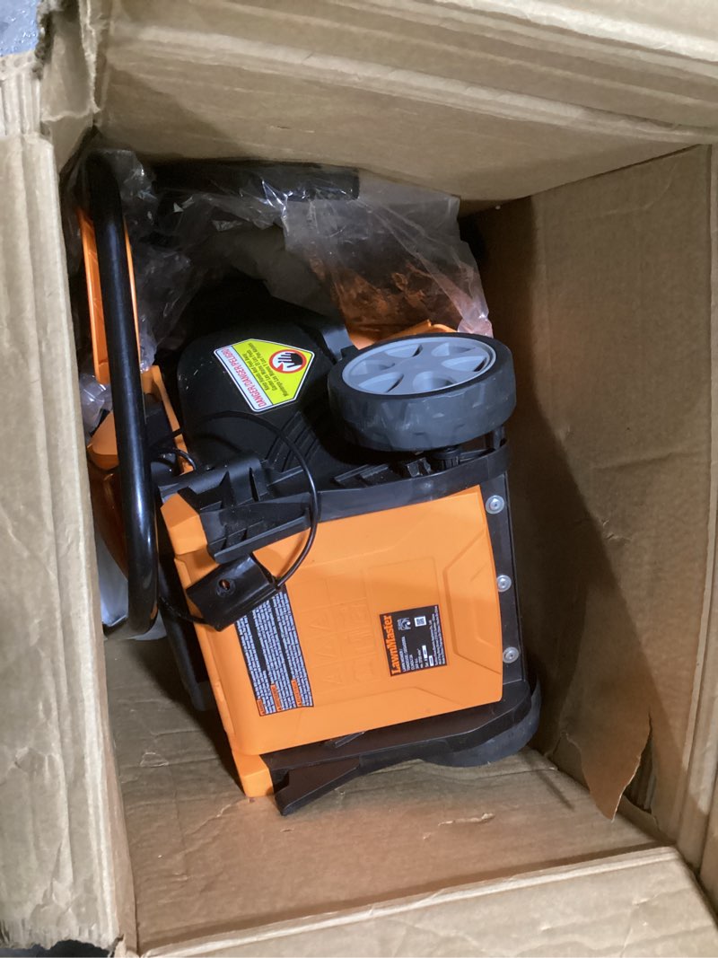 Condition photo showing As Is for LawnMaster MEB1216K Electric Lawn Mower 16-Inch 12AMP