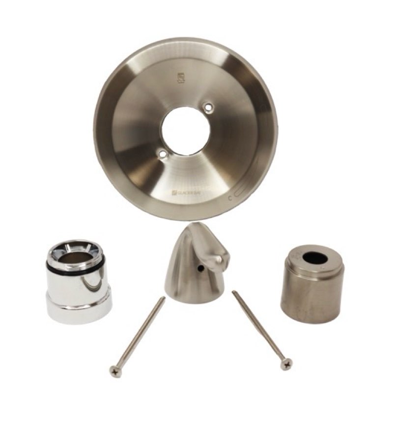 GLACIER BAY BRUSHED NICKEL SINGLE HANDLE TRIM KIT