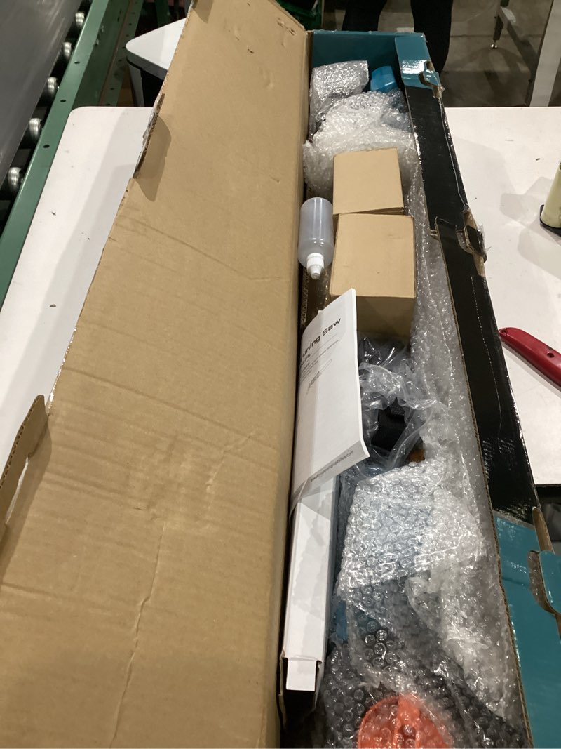 Condition photo showing Good Condition for seesii 8-inch electric pole saws: 21v cordless pole saws for tree trimming, 15-foot max reach, auto oiling, tree trimmer with 2x4000mah battery & fast charger, tree saw ideal for pruning branches true blue