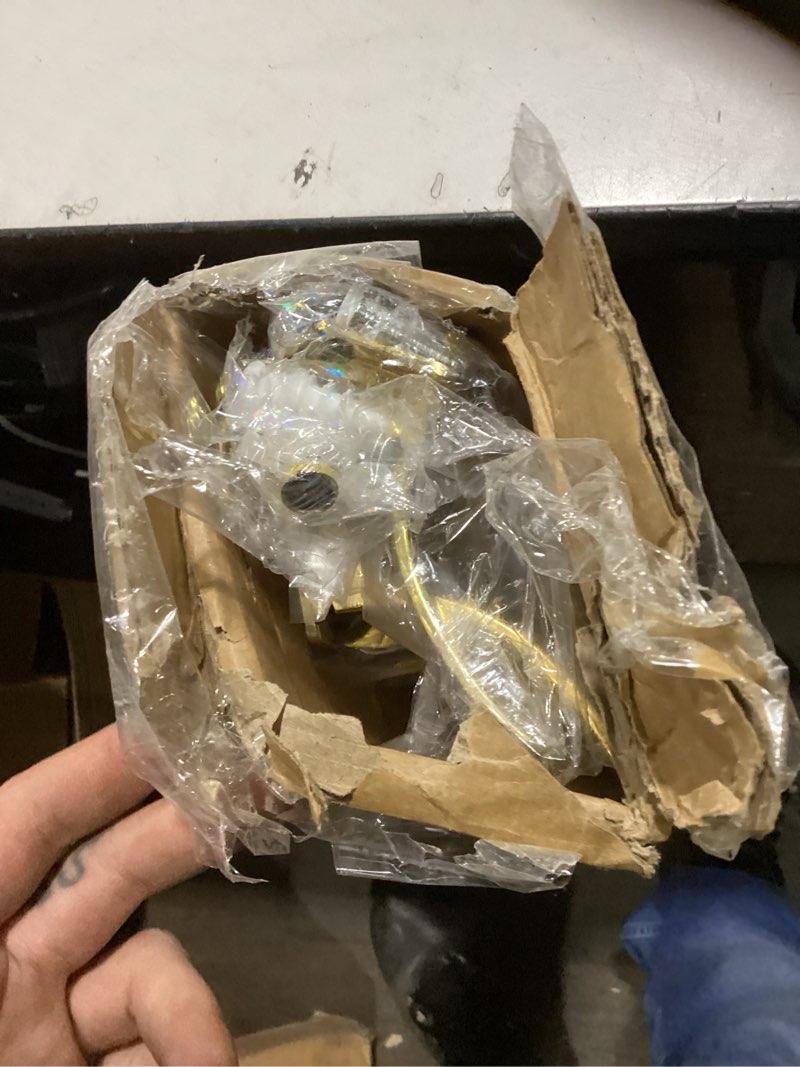 Condition photo showing New/Like New for Ivilon Drapery Treatment Window Curtain Rod - Acrylic Ball 1 inch Pole. 48 to 86 Inch. Warm Gold 48" to 86" Warm Gold