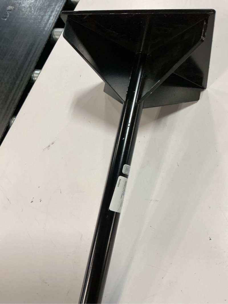 Condition photo showing Good Condition for truper 8x8-inch cast steel hand tamper, 48-inch heavy-duty structural all-steel handle with cushion grip, manual dirt and asphalt ground compactor (model 17472 / pis-8)