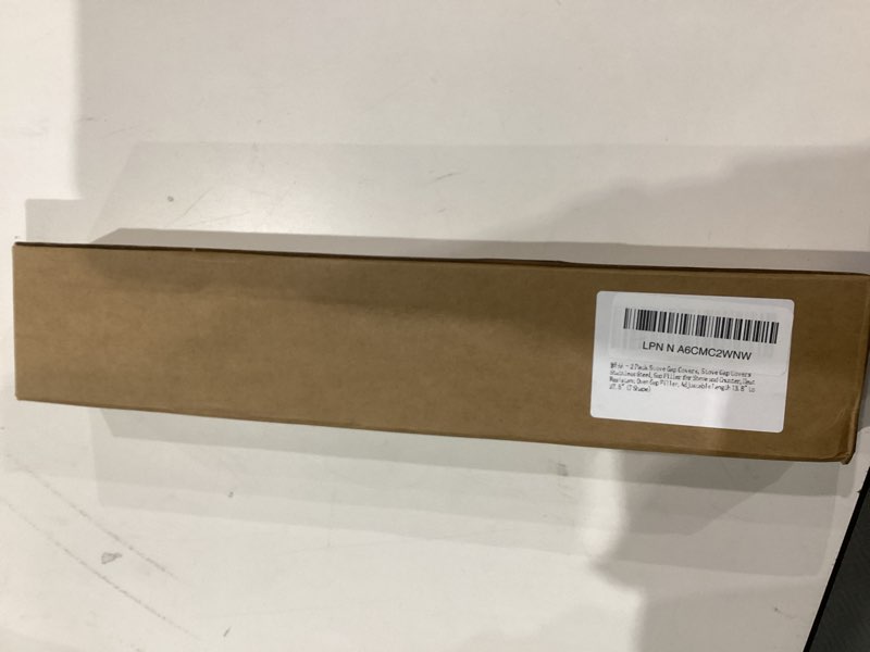 Condition photo showing New/Like New for 2 Pack Stove Gap Covers,Stove Gap Covers Stainless Steel,Gap Filler for Stove and Counter,Heat Resistant Oven Gap Filler,Adjustable Length 13.8" to 27.5" (T Shape)