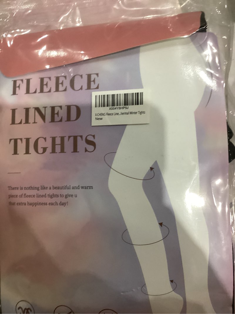 Condition photo showing New/Like New for Fleece Lined Tights Women Sheer-Fishnets Patterned Warm Pantyhose Leggings Fake Translucent Thermal Tights