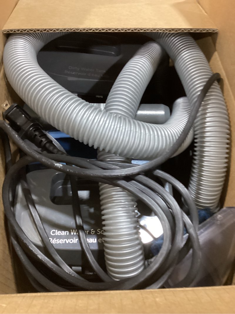 Condition photo showing As Is for Vacmaster SCB301 400 Series Portable Carpet & Upholstery Spot Cleaner Machine, 15Kpa Power Suction with Versatile Tools for Pets, Area Rugs and Couches Portable Spot Cleaner