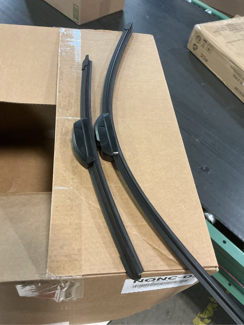 Condition photo showing As Is for bosch 3397007620 aerotwin original equipment replacement wiper blade - 24"/19" (set of 2) combo pack (24" & 19") top lock narrow