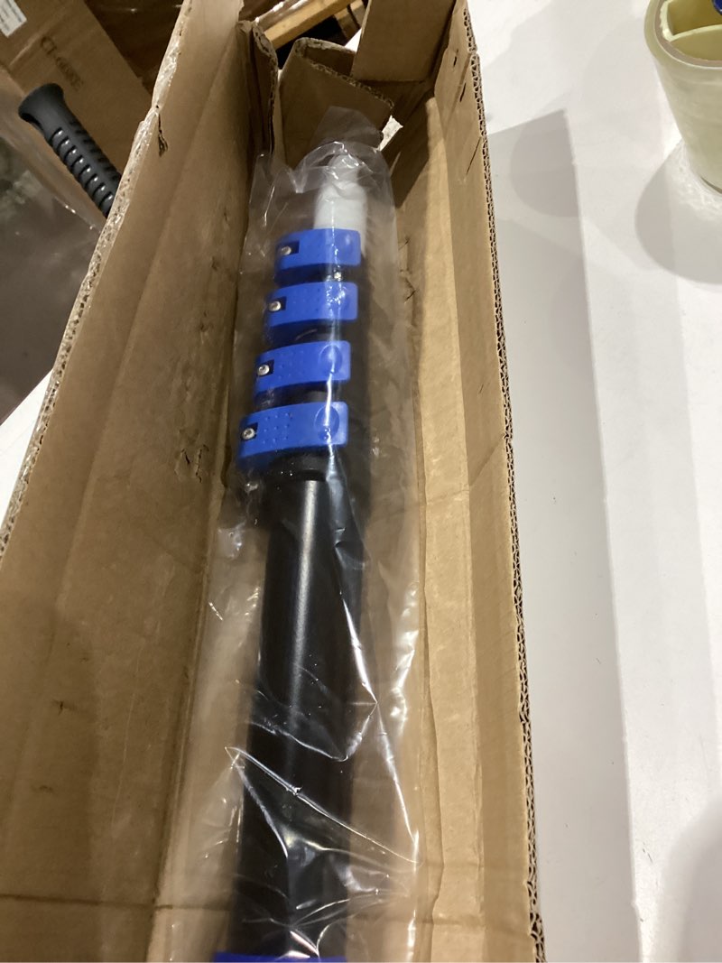 Condition photo showing Good Condition for getlstub 16ft telescopic pool pole, heavy duty aluminum extension pole 4-16 ft for above ground & inground pools, fits skimmer, net, brush & vacuum heads