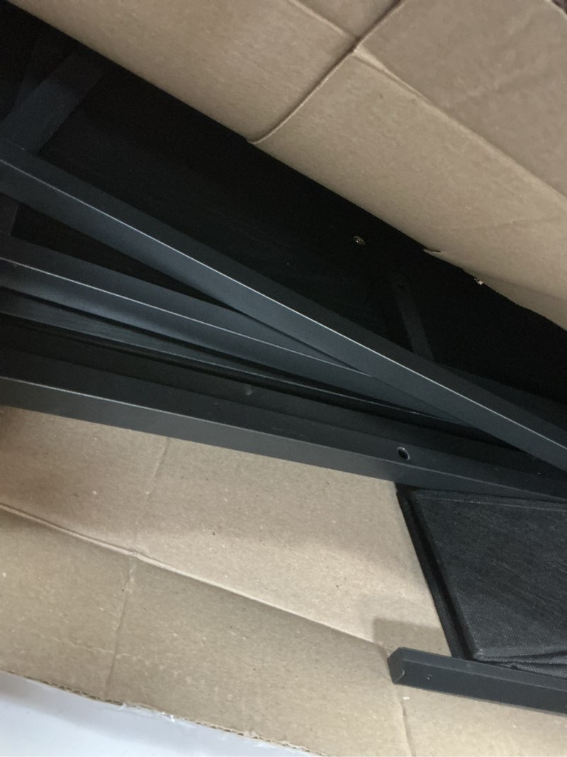 Condition photo showing Good Condition for Pamray 32 Inch Small Computer Desk with 2 Drawers for Bedroom Study Writing Home Office Table for Small Spaces Black Black 32 inch