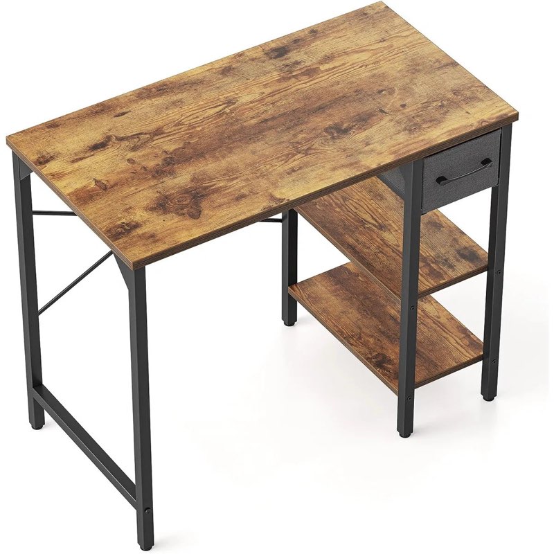 Shellcove 35'' W Rectangle Writing Desk Inbox Zero Color (Top):p)