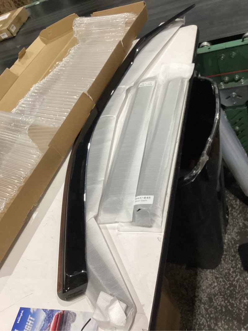 Condition photo showing New/Like New for nilight in channel window deflectors for toyota tundra 2022 2023 2024 2025 double cab vent window visors, rain guards-4pcs for 2022-2024 toyota tundra double cab