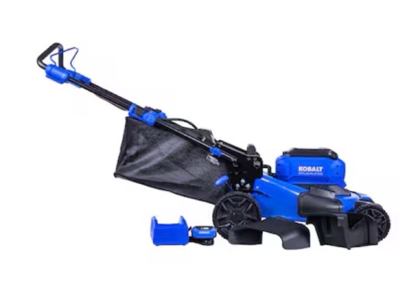 kobalt gen4 40-volt, 20-in push battery walk mower with (1) 6.0 ah battery included