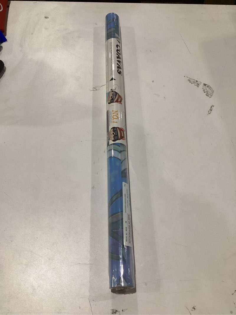 Condition photo showing New/Like New for Coavas Decorative Window Privacy Film, Heat Control Sun Blocking Stained Glass Window Film, Floral Design Static Cling, Non Adhesive Windows Tint for Bathroom Front Door(Vinyl, 23.6" x 78.7 ") 23.6 x 78.7 inch Blue