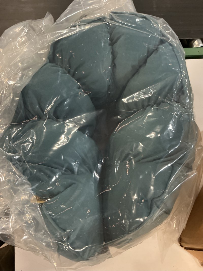 Condition photo showing Good Condition for Peallow(Pat. Pend) – Long Round Body Pillow for Adults, Bolster Pillow for Sleeping, Soft and Supportive Pillow for Sleeping & Lumbar Support (Slate Blue,59") Slate Blue 59"