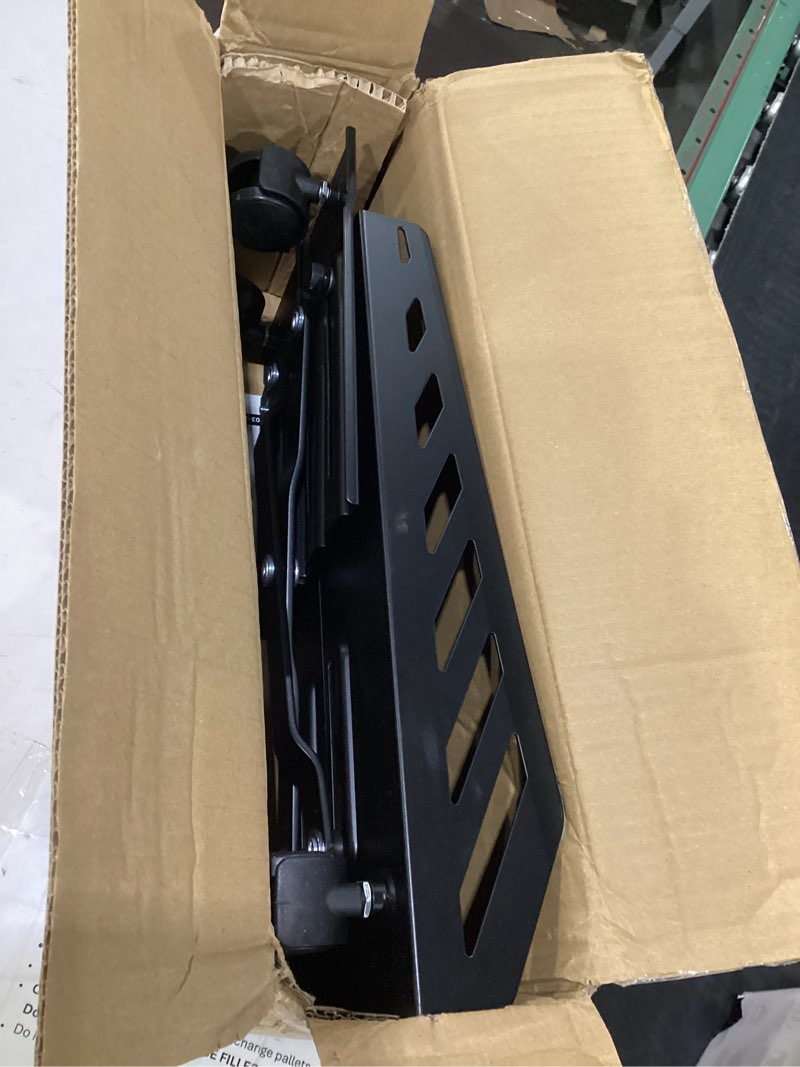 Condition photo showing Good Condition for pegzone adjustable pc stand for floor(400-510mm d, 160-300mm w), pc tower stand with 4 caster wheels, ventilated under desk cpu cart holder for office, gamers, black