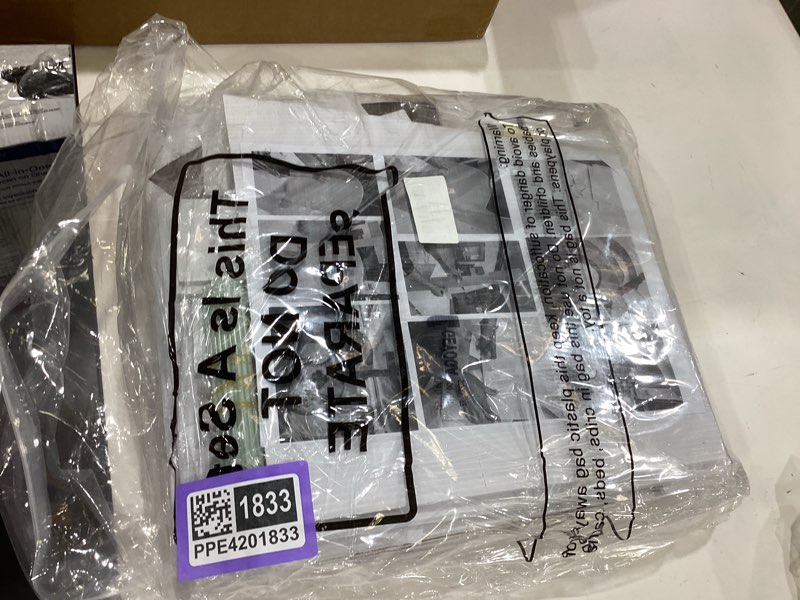 Condition photo showing As Is for geyoga easter resurrection scene cardboard set 39.4 x 25.6 in he is risen empty tomb cardboard with crosses on top of rock signs religious resurrection props for easter jesus christian sunday decor