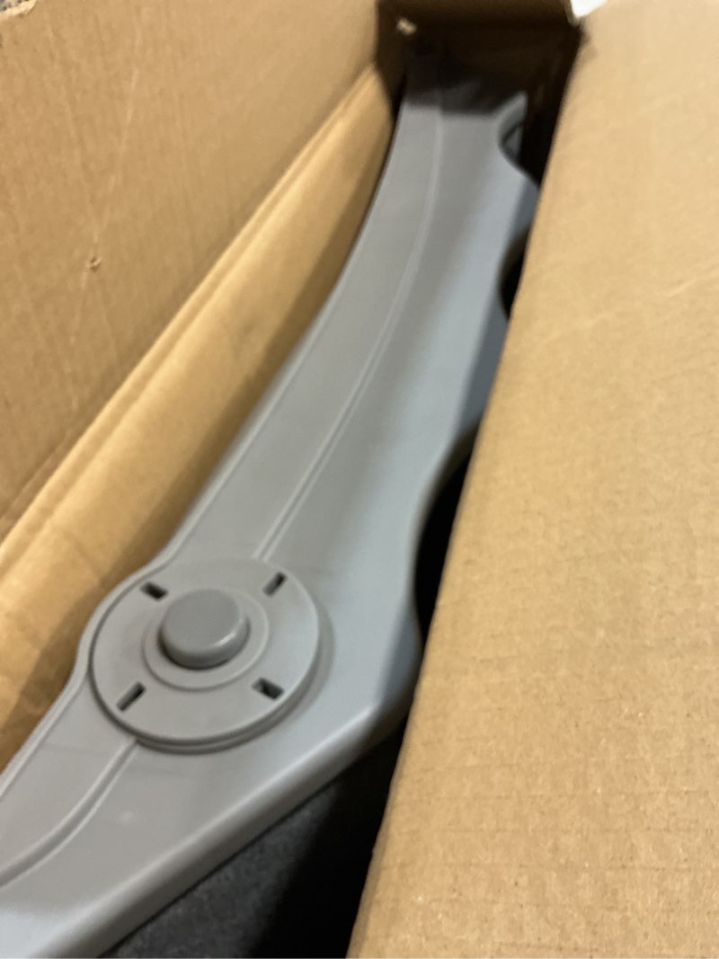 Condition photo showing Good Condition for amazon basics foldable non-slip pet stairs, steps for dogs and cats, 14.6'' w x 22.75'' d x 19.5'' h, grey 14.6'' w x 22.75'' d x 19.5'' h grey