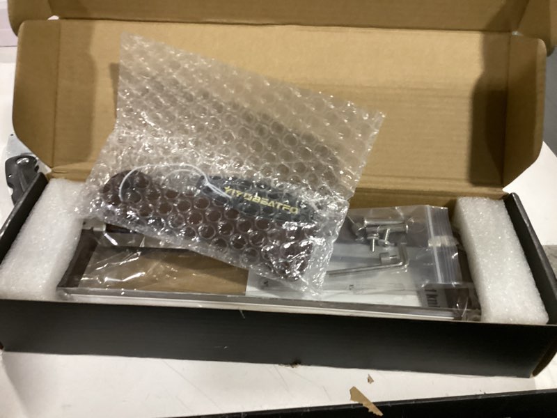 Condition photo showing New/Like New for Bread Slicer for Homemade Bread-Adjustable Wooden Sourdough Bread Knife with Thickness Guide,Cutter Tools for Crusty Sourdough & Baguette,Ambidextrous Use,Gift for Baker Brown